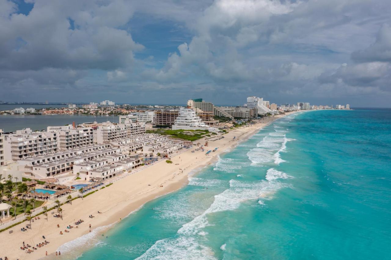 Amazing Caribbean Ocean View At Villas Marlin In Канкун Экстерьер фото