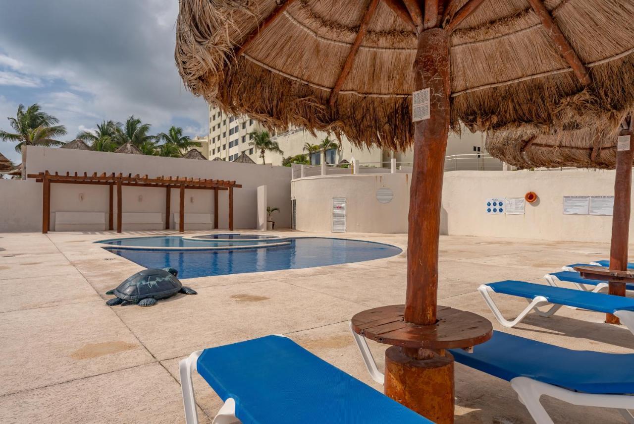 Amazing Caribbean Ocean View At Villas Marlin In Канкун Экстерьер фото