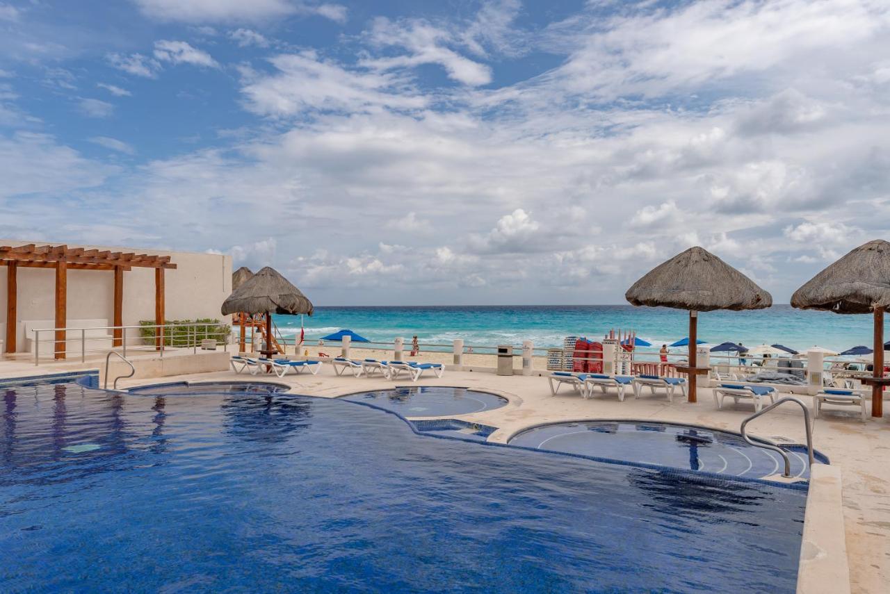 Amazing Caribbean Ocean View At Villas Marlin In Канкун Экстерьер фото