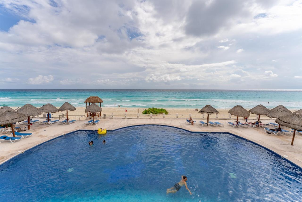 Amazing Caribbean Ocean View At Villas Marlin In Канкун Экстерьер фото